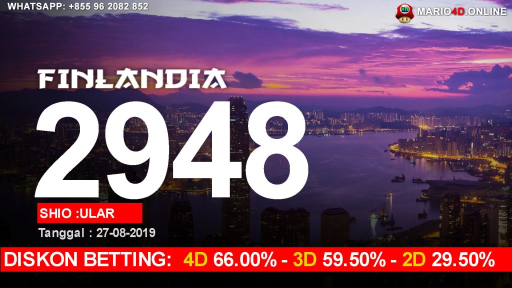 RESULT FINLANDIA LOTTERY 27 AGUSTUS 2019