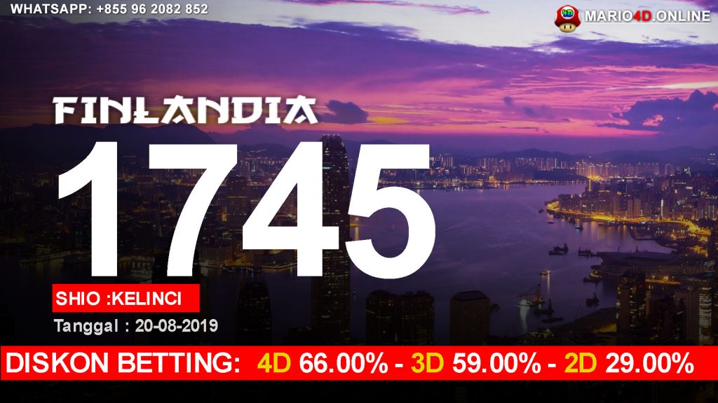 HASIL RESULT FINLANDIA LOTTERY 20 AGUSTUS 2019