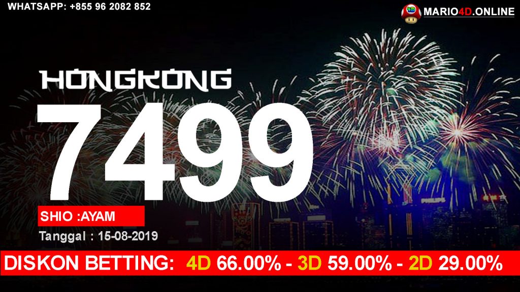 HASIL RESULT HONGKONG 15 AGUSTUS 2019.