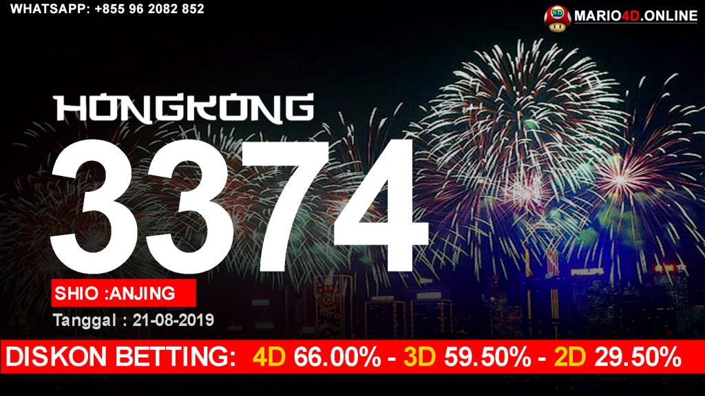 HASIL RESULT HONGKONG POOLS 21 AGUSTUS 2019