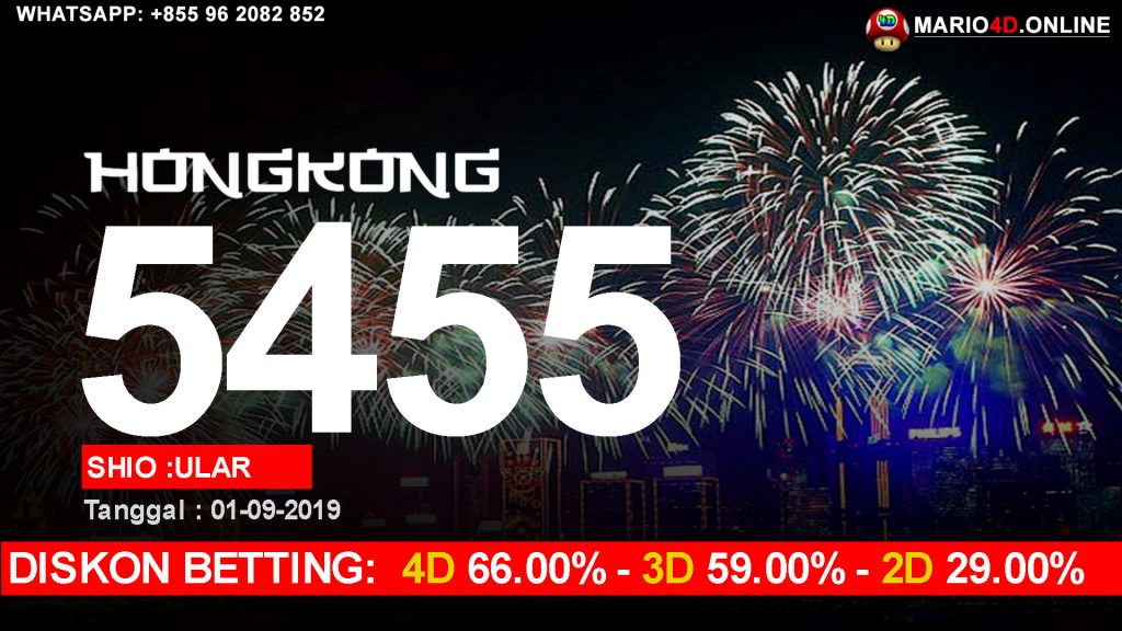HASIL RESULT HONGKONG POOLS 01 SEPTEMBER 2019