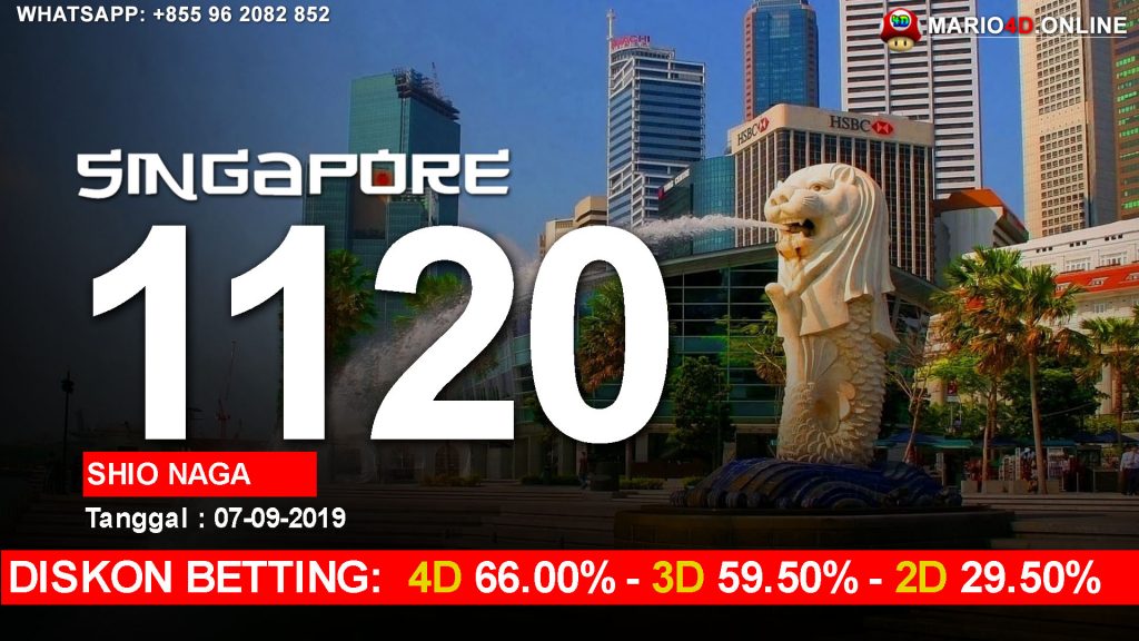 HASIL RESULT SINGAPORE POOLS 07 SEPTEMBER 2019