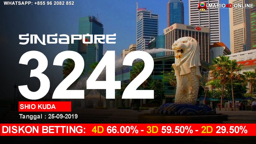 HASIL RESULT SINGAPORE POOLS 25 SEPTEMBER 2019