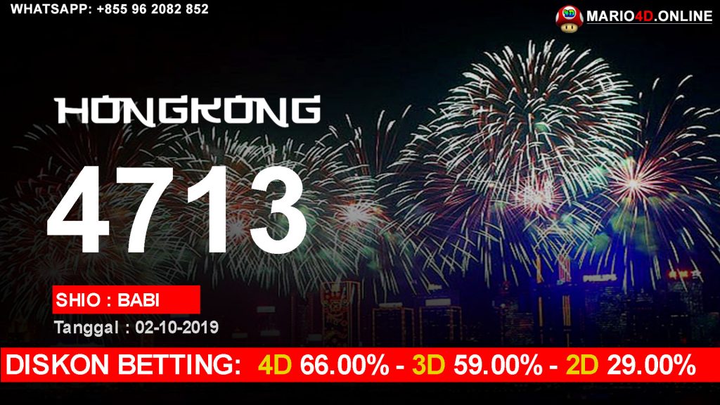 RESULT HONGKONG POOLS 03 OKTOBER 2019
