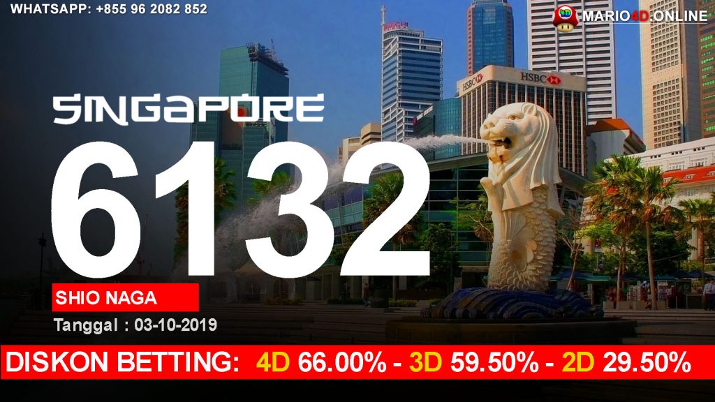 HASIL RESULT SINGAPORE POOLS 03 OKTOBER 2019