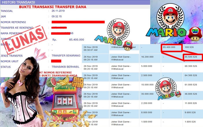 Member Jackpot Slot Game 26 November 2019