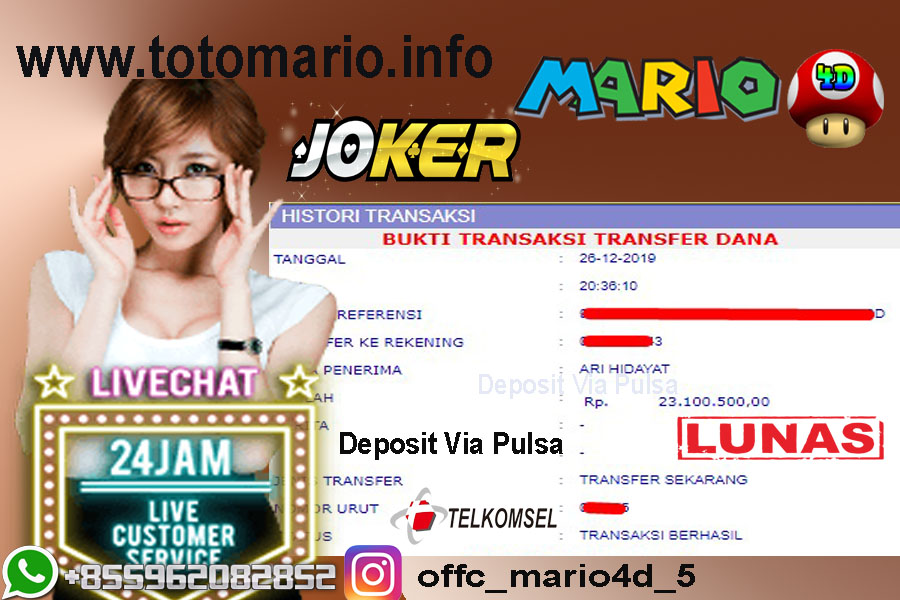 Member Jackpot Joker Slot Games 26 Desember 2019
