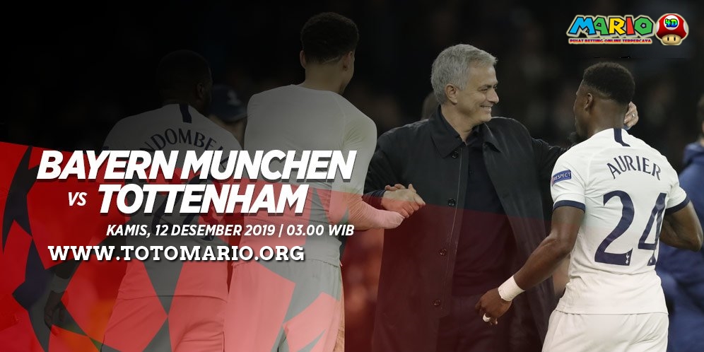Prediksi Bayern Munchen vs Tottenham 12 Desember 2019
