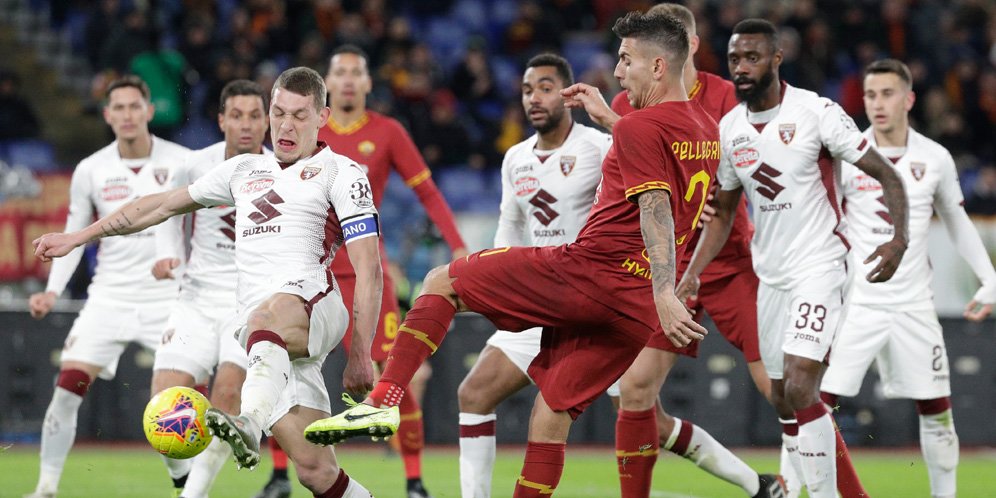 Hasil Pertandingan AS Roma vs Torino: Skor 0-2