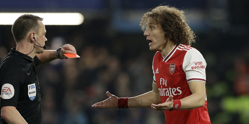 David Luiz Dapat Kartu Merah, Shkodran Mustafi yang Jadi Sasaran Kritikan