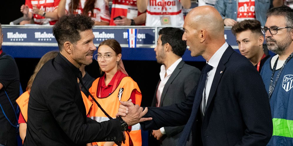 Derbi Madrid dan Sejarah Rivalitas Zidane & Simeone