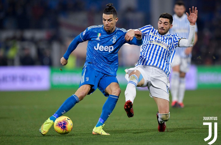 Hasil Pertandingan SPAL vs Juventus: 1-2