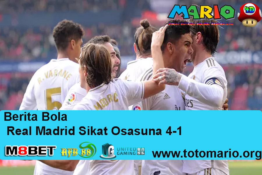 Real Madrid Sikat Osasuna 4-1