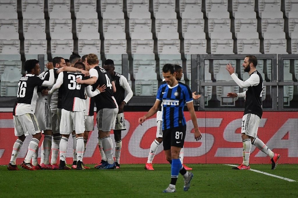 Hasil Pertandingan Akhir Serie A , Juventus 2 VS 0 Inter Milan