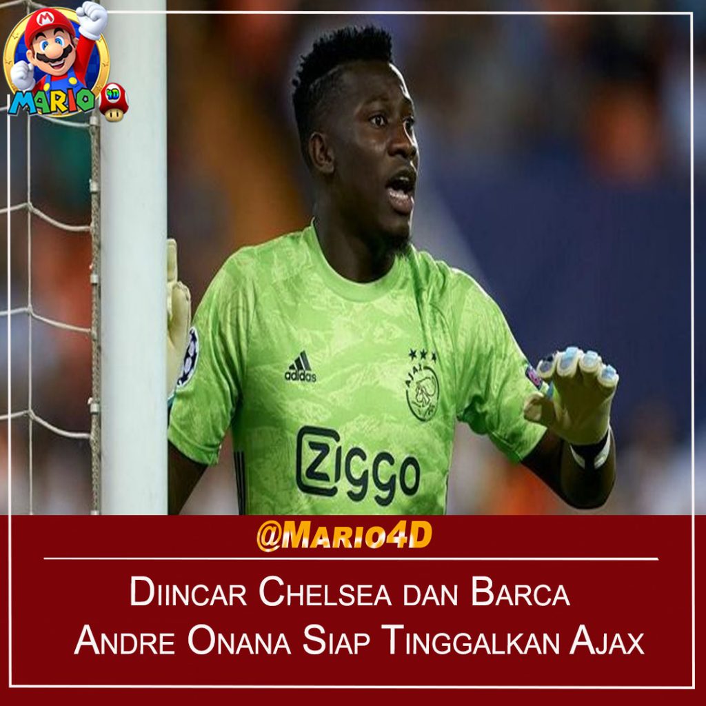 Diincar Chelsea dan Barca, Andre Onana Siap Tinggalkan Ajax