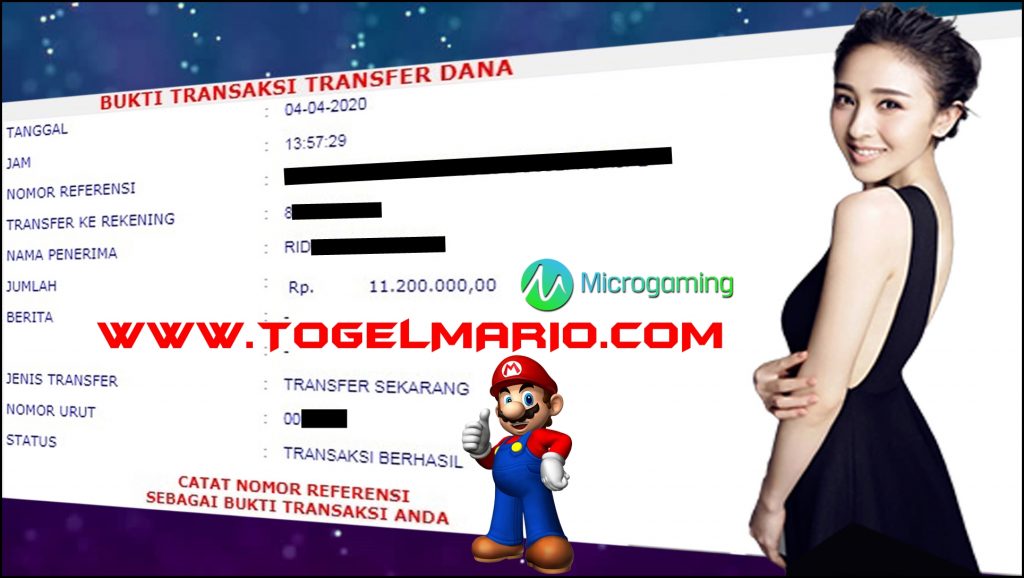 Member Jackpot Slot Microgaming di Mario4D