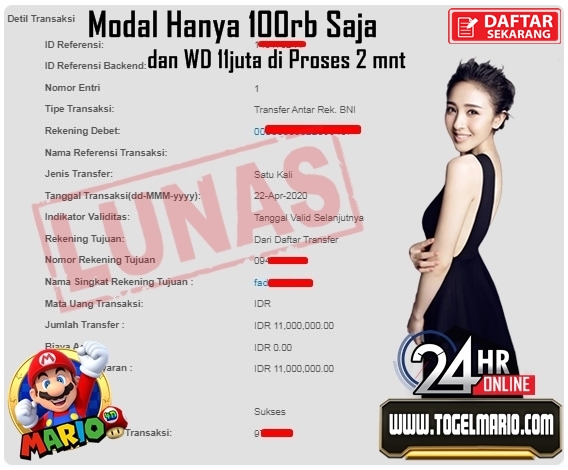 Member Jackpot Togel HONGKONG Pools 22 April 2020