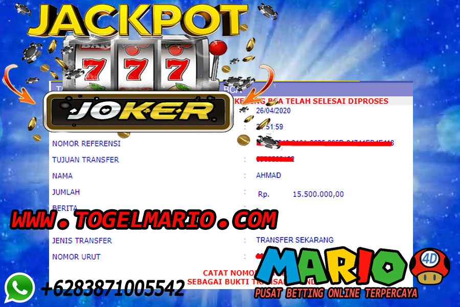 Member Menang Bermain JOKER SLOT