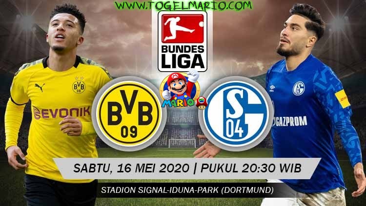 Prediksi Pertandingan Bola Bundes Liga Antara Borussia Dortmund VS Schalke04