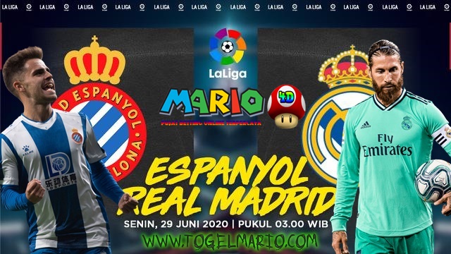 Prediksi Pertandingan Laliga Antara RCD Espanyol VS Real Madrid