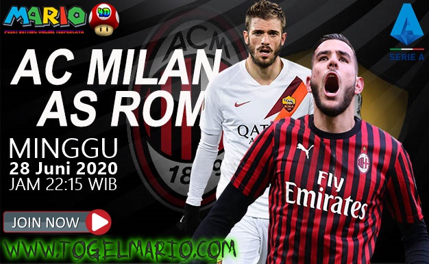 Prediksi Pertandingan Serie A Antara AC Milan VS AS Roma