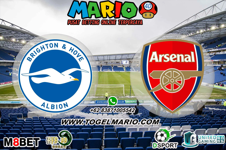 Prediksi Pertandingan Brington & Hove Albion Vs Arsenal