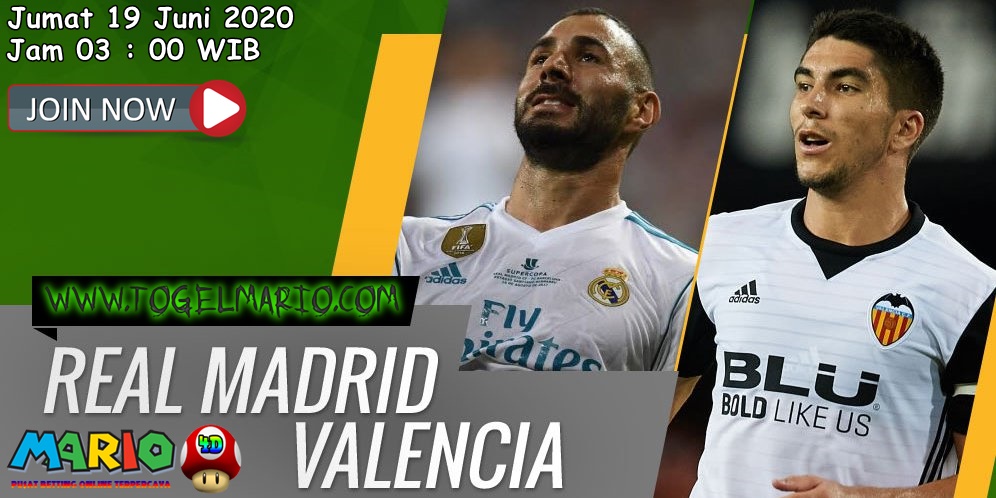 Prediksi Pertandingan Laliga Antara Real Madrid VS Valencia