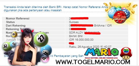 dengan hadiah yang tak terduga, Member Kami ini berhasil menang total sebesar 16.000.000,-