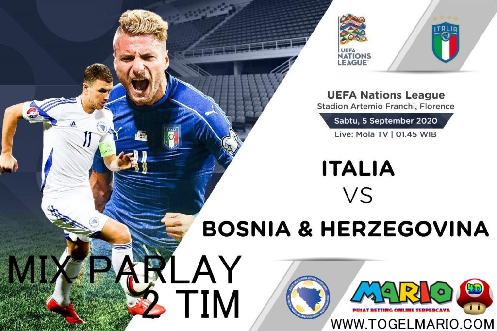 Prediksi UEFA Nations League Antara Italia VS Bosnia-Herzegovina
