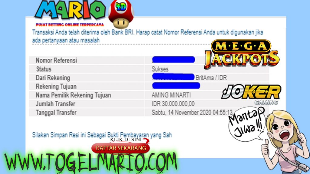 Member Mario4d JOKER Jackpot SLOTGAME
