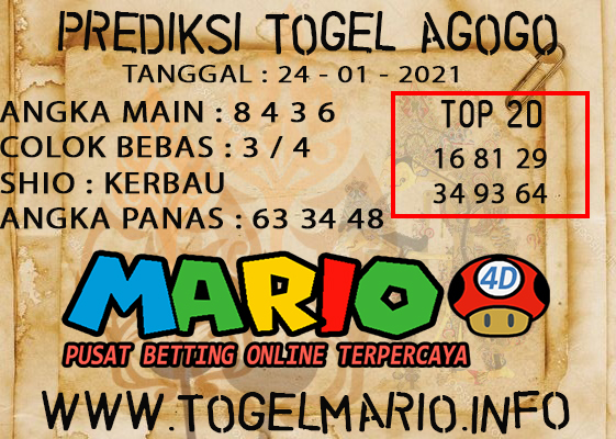 PREDIKSI TOGEL AGOGO4D 24 JANUARI 2021PREDIKSI TOGEL AGOGO4D 24 JANUARI 2021