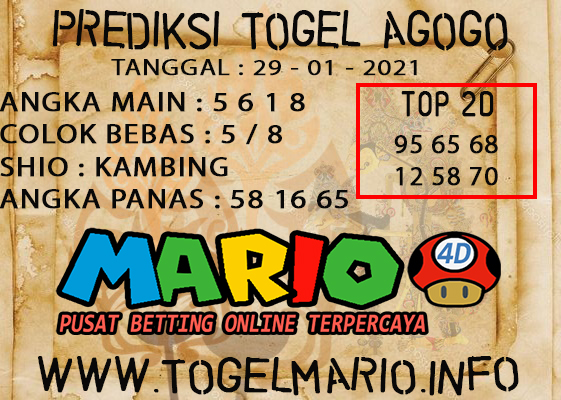 PREDIKSI AGOGO4D POOLS 29 NOVEMBER 2020