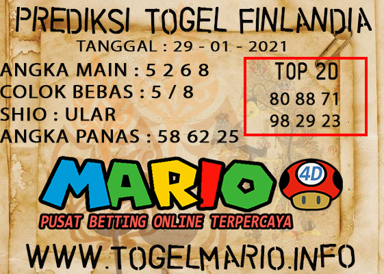 PREDIKSI TOGEL FINLANDIA POOLS 28 JANUARI 2021