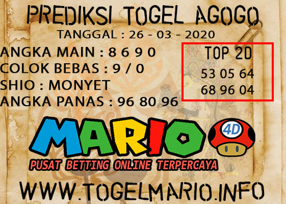 PREDIKSI TOGEL AGOGO4D POOLS 26 MARCH 2021