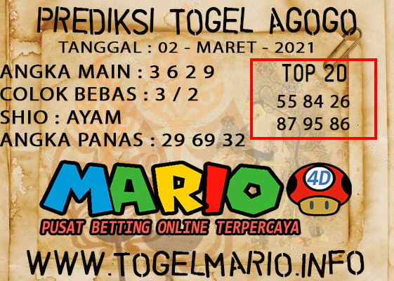 PREDIKSI TOGEL AGOGO4D POOLS 02 MARET 2021