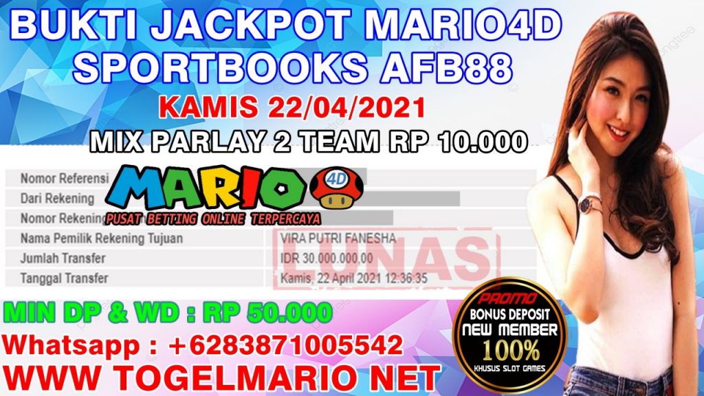 MEMBER MARIO4D TEMBUS PARLAY 21 APRIL 2021