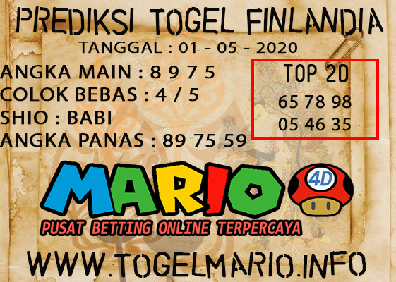 PREDIKSI TOGEL FINLNADIA LOTTRY 01 MAY 2021