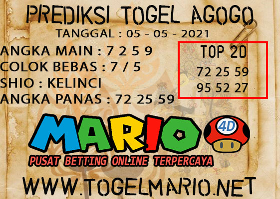 PREDIKSI TOGEL AGOGO4D POOLS 05 MAY 2021