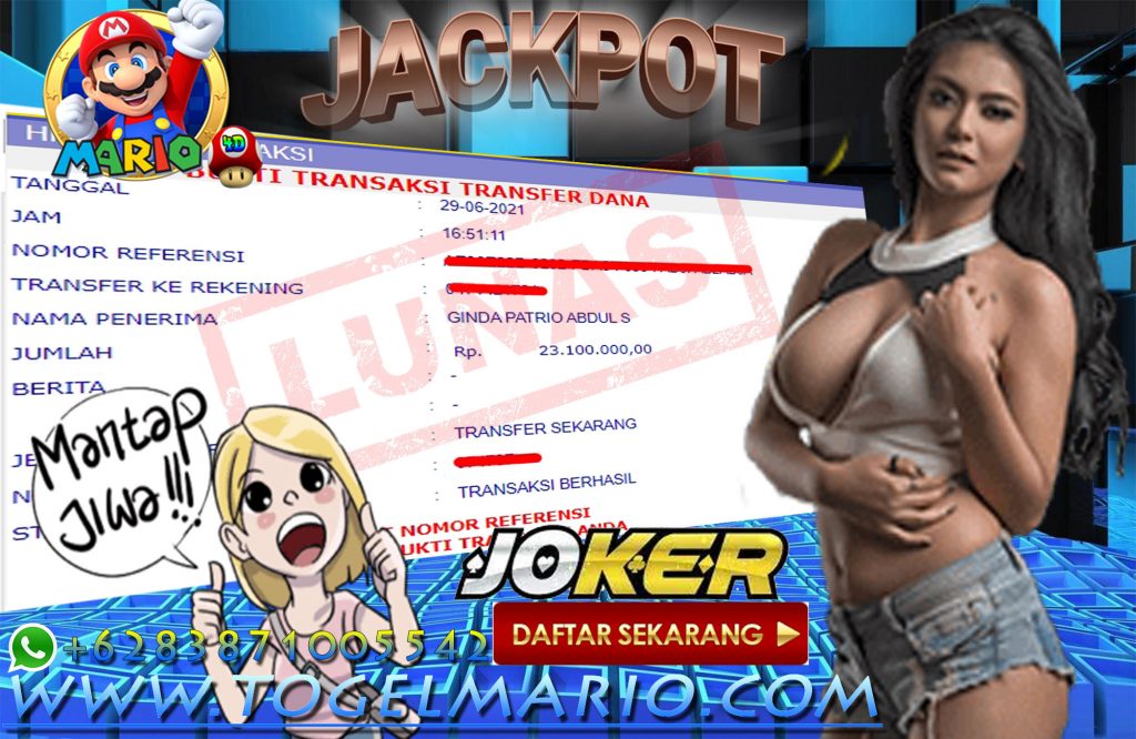 MEMBER BARU JOKER SLOT LANGSUNG JACKPOT !!!