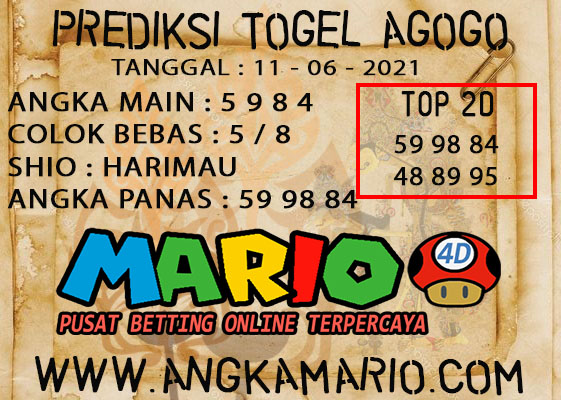 PREDIKSI TOGEL AGOGO4D POOLS 11 JUNI 2021