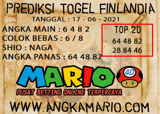 PREDIKSI TOGEL FINLANDIA LOTERRY 17 JUNI 2021