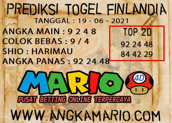 PREDIKSI TOGEL FINLANDIA LOTERRY 19 JUNI 2021