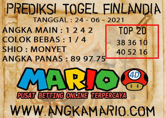 PREDIKSI TOGEL FINLANDIA LOTERRY 24 JUNI 2021