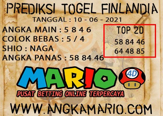 PREDIKSI TOGEL FINLANDIA LOTERRY 10 JUNI 2021