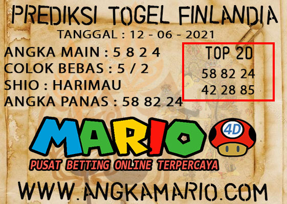 PREDIKSI TOGEL FINLANDIA LOTERRY 12 JUNI 2021