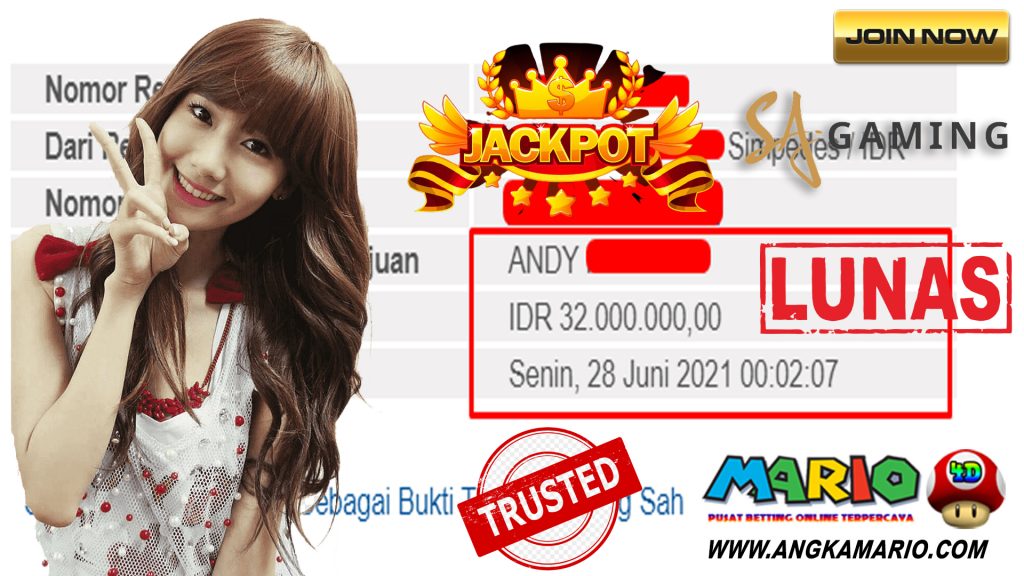 MEMBER BARU CASINO SA GAMING LANGSUNG JACKPOT !!!