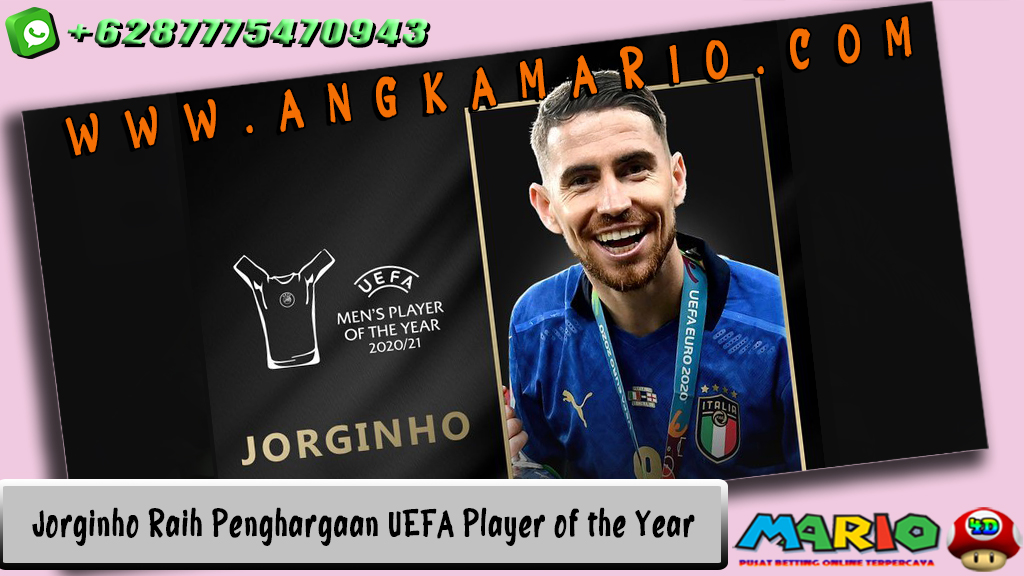 Jorginho Raih Penghargaan UEFA Player of the Year