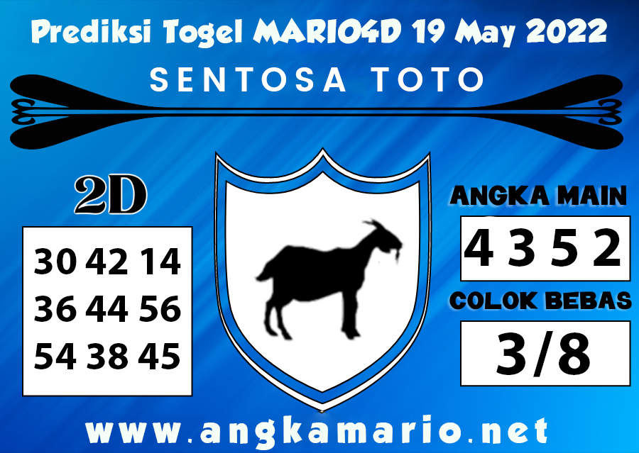 PREDIKSI TOGEL SENTOSA TOTO 19 MAY 2022