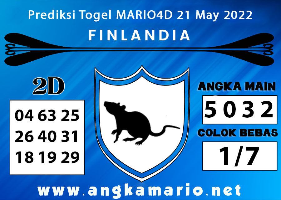 PREDIKSI TOGEL FINLANDIA 21 MAY 2022