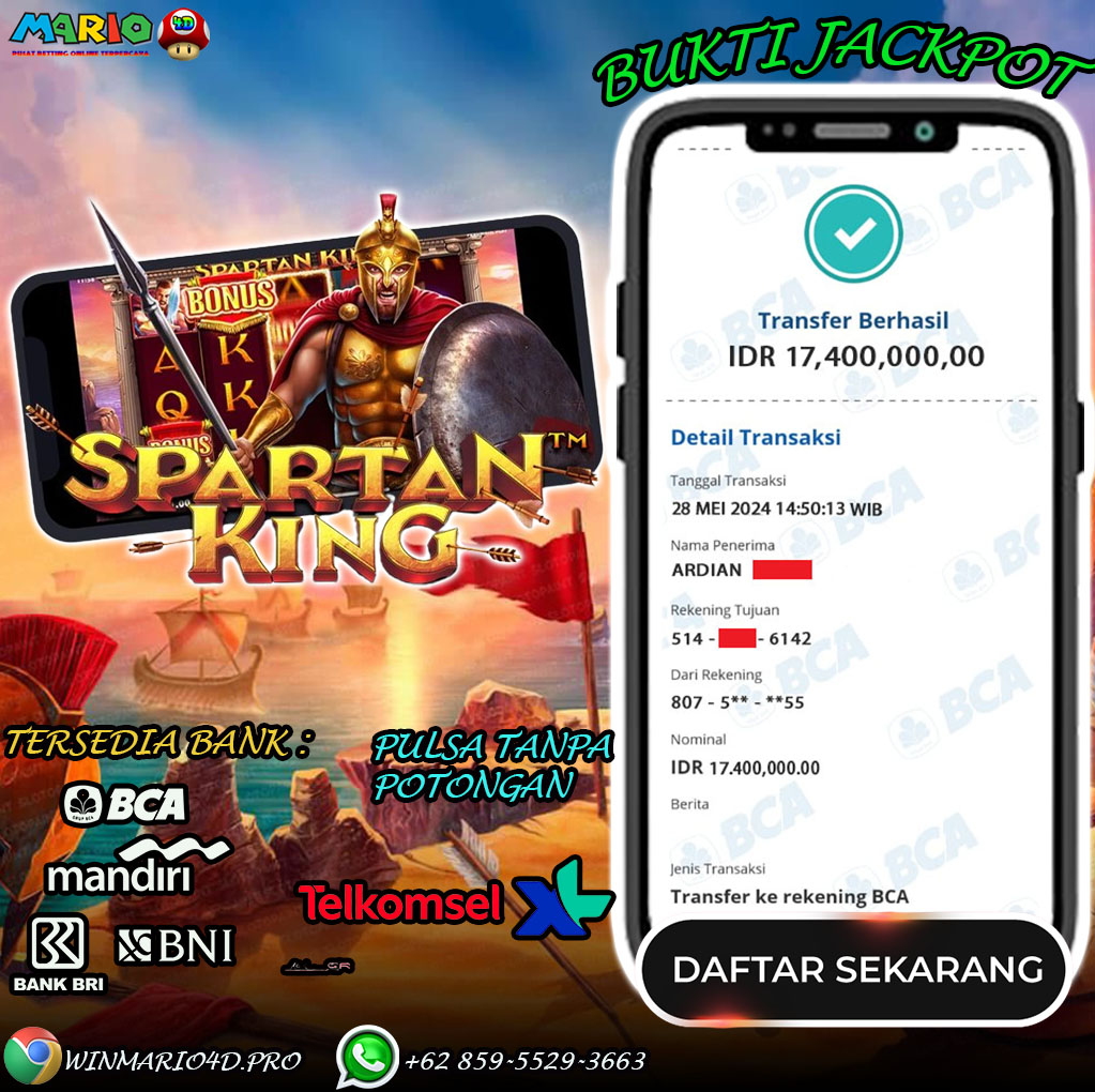 BUKTI KEMENANGAN MARIO4D TGL 28 MEI 2024